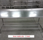 Radni sto - inox 2 m