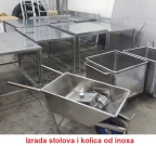 izrada stolova od inoxa