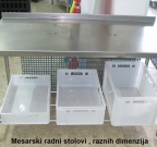 Mesarski sto inox