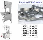 listovi za kolbe testere