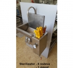 sterilizator 8 noževa + masat