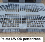 Paleta LW-OD perfor.